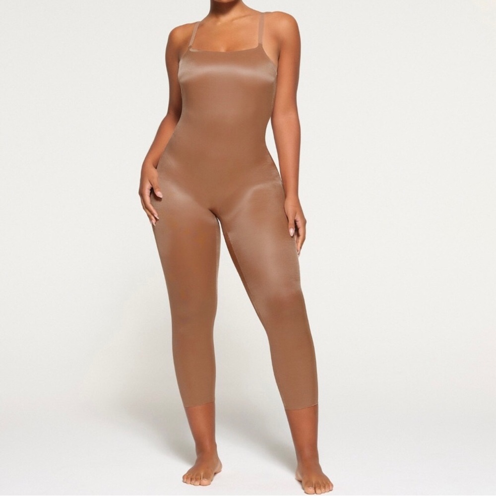 SKIMS Simple Bare Barely There Low Back Catsuit